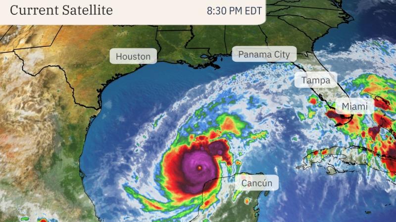 Image for Hurricane milton: A major threat to florida with devastating storm surge, winds, and flooding rain